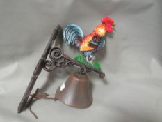 **A cockerel bell**