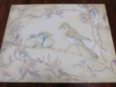 IN THE STYLE OF GEORGE MORLAND. Figures and horse before an inn, unsigned, watercolour, unframed,