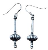 Paar Ohrhänger-925-, L-ca. 5 cm, 9,9 gr