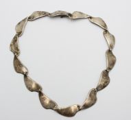 Halskette, Sterling, Danmark, 32,5gr., L-38cm