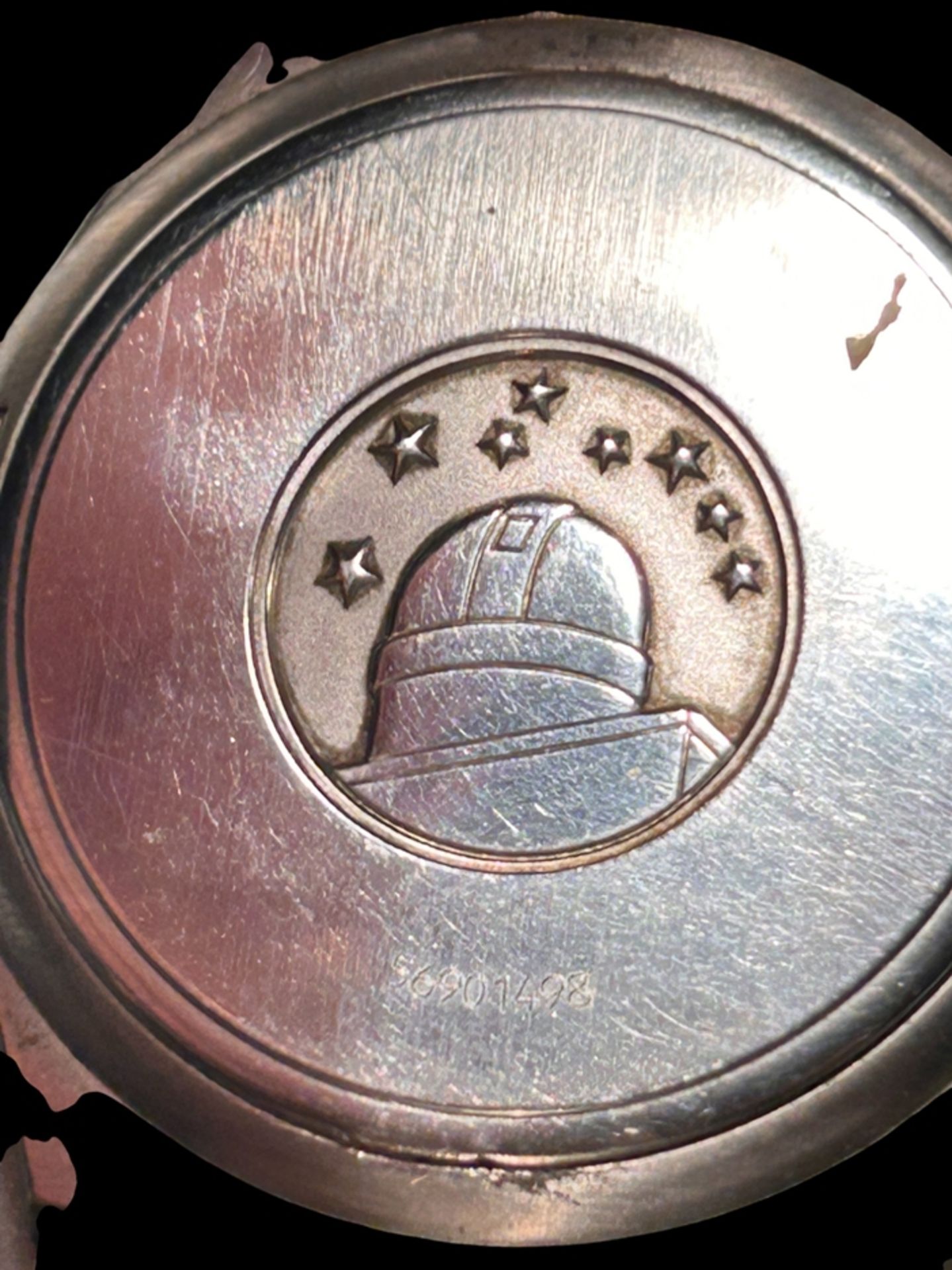 Quartz Armbanduhr "Omega" Constellation, Stahl/Gold-750-,Ref. Nr. 56901498, D-3,2 cm,  orig. Band,  - Bild 7 aus 8