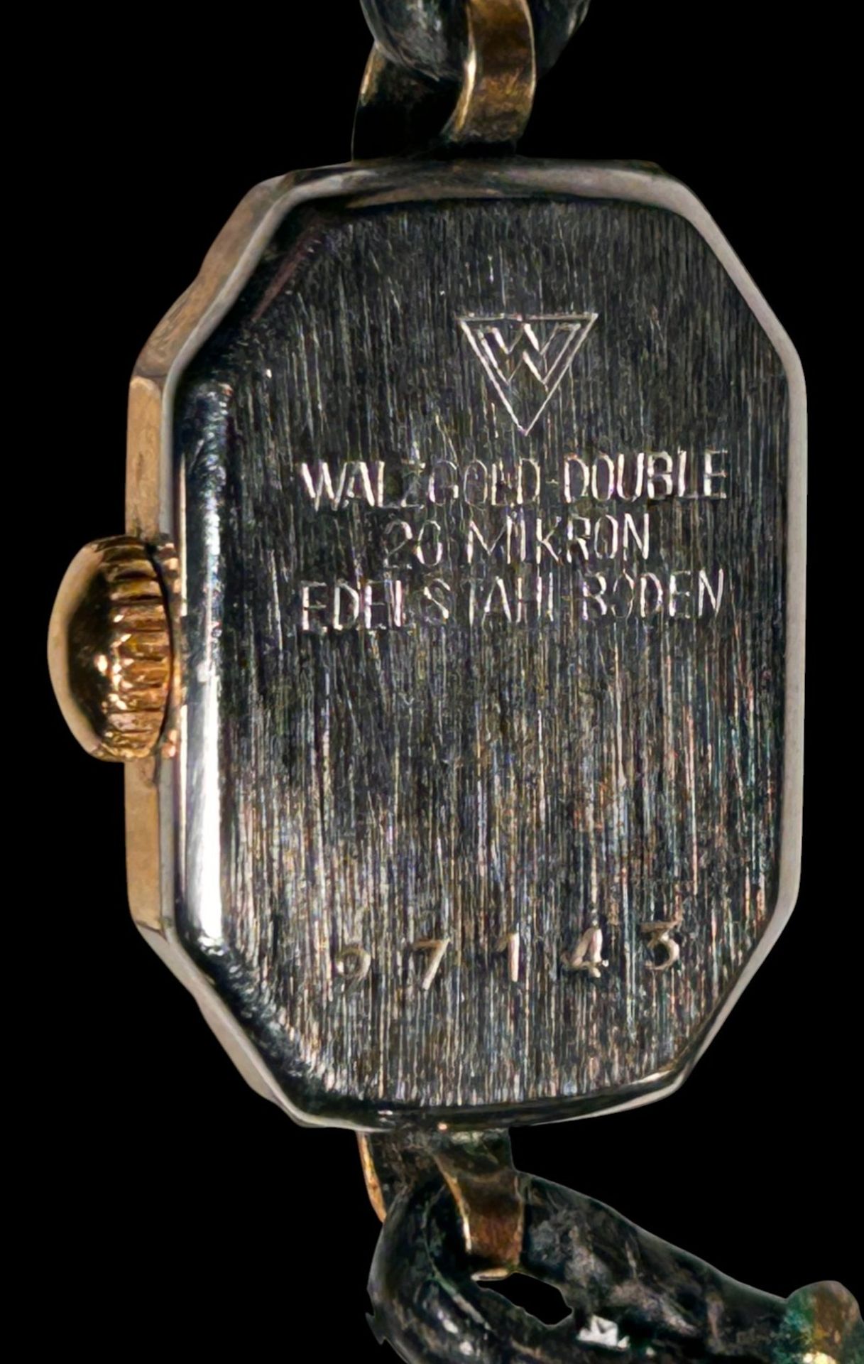 mechan. DAU "GUB" Glashütte/Sa an Stoffband, Werk läuft - Bild 3 aus 3