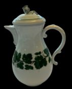 Kaffeekanne "Meissen" Weinlaubdekor, 1.Wahl, H-24 cm