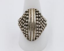 925er Silber-Ring, älter, 8,7gr., RG 61