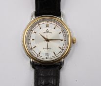 Armbanduhr, Dugena, Automatik, Werk läuft, gute Erhaltung, D- 3,6cm