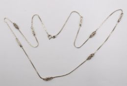 925er Silber-Kette, 15,2gr., ca. L-79cm