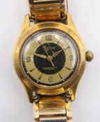 Vintage-Armbanduhr, Citizen, Automatik, Werk läuft, getragene Erhaltung, D- 2,5cm