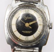 Vintage-Armbanduhr, Bifora, Handaufzug, Werk läuft, getragene Erhaltung, D- 2,5cm