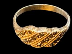 Silberring-925- mit Markasiten, RG 56, 2,2 gr.