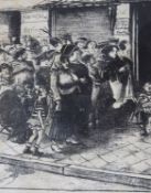 Heinrich Zille (1858-1929) & Oskar Kokoschka (1886-1980), aus der Zeitsachrift " der Bildermann " 1