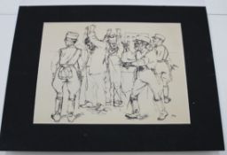 George Grosz (1893-1959), Bringing into Conformity, 1935, Federlithographie, ungerahmt in Passepart