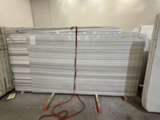 SLABS - OLIMPO STRIATO MARBLE | (1) 68" & (1) 58" X 116" X 2CM | 55 - 47 SQ. FT. / SLAB (AISLE F)