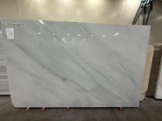 SLABS - CALACATTA SOFT SILVER MARBLE |73" X 118" X 2CM | 60 SQ. FT. / SLAB (AISLE F)