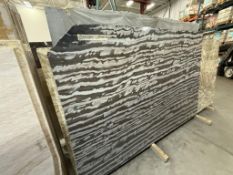 SLABS - STRIATO COFFEE MARBLE| (3) 64" X 103" & (1) 64" X 90" X 2CM | (3) 46 & (1) 40 SQ. FT. / SLAB