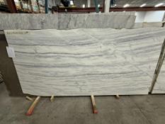 SLAB - ZEBRINO BLUETTE MARBLE | 57" X 118" X 2CM | 47 SQ. FT. (AISLE E)