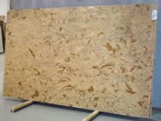 SLABS - GOLDEN TAUREG MARBLE | 65" X 112" X 2CM | 51 SQ. FT. / SLAB + (1) 55" X 79" HALF SLAB (5 FUL
