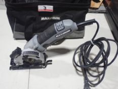 MAXIMUM 054-6963-4 3 3/8" H/D COMPACT ELECTRIC CIRCULAR SAW W/ BAG