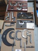 LOT - TESAMASTER ASST MICROMETERS