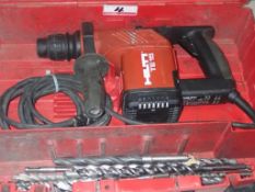 HILTI TE15 ROTARY ELECTRIC HAMMER DRILL W/ CASE