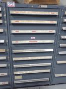 VIDMAR GREY 30 X 28 X 59"H 9-DRAWER TOOLING CABINET
