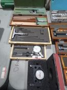 LOT - STM VERNIER ASST INSIDE MICROMETERS & ANGLE GAUGE