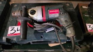 METABO SBE 750 HAMMER DRILL W/ CASE (120V)