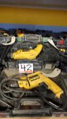 UNITS - DEWALT D21002 3/8" VSR DRILL W/ CASE (120V)