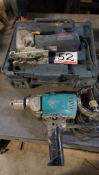 LOT - MAKITA DRILL MIXER W/ BOSCH JIG SAW (120V)