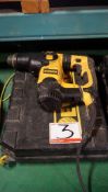 DEWALT D25323 L-SHAPE 3 MODE SDS ROTARY HAMMER (120V)