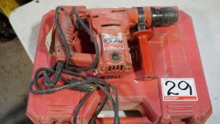 MILWAUKEE HAMMER DRILL W/ CASE (120V)