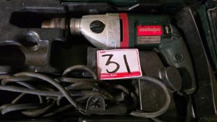 METABO SBE 750 HAMMER DRILL W/ CASE (120V)