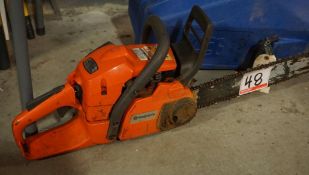 HUSQVARNA 345 45 CC GAS POWERED CHAIN SAW W/ CASE