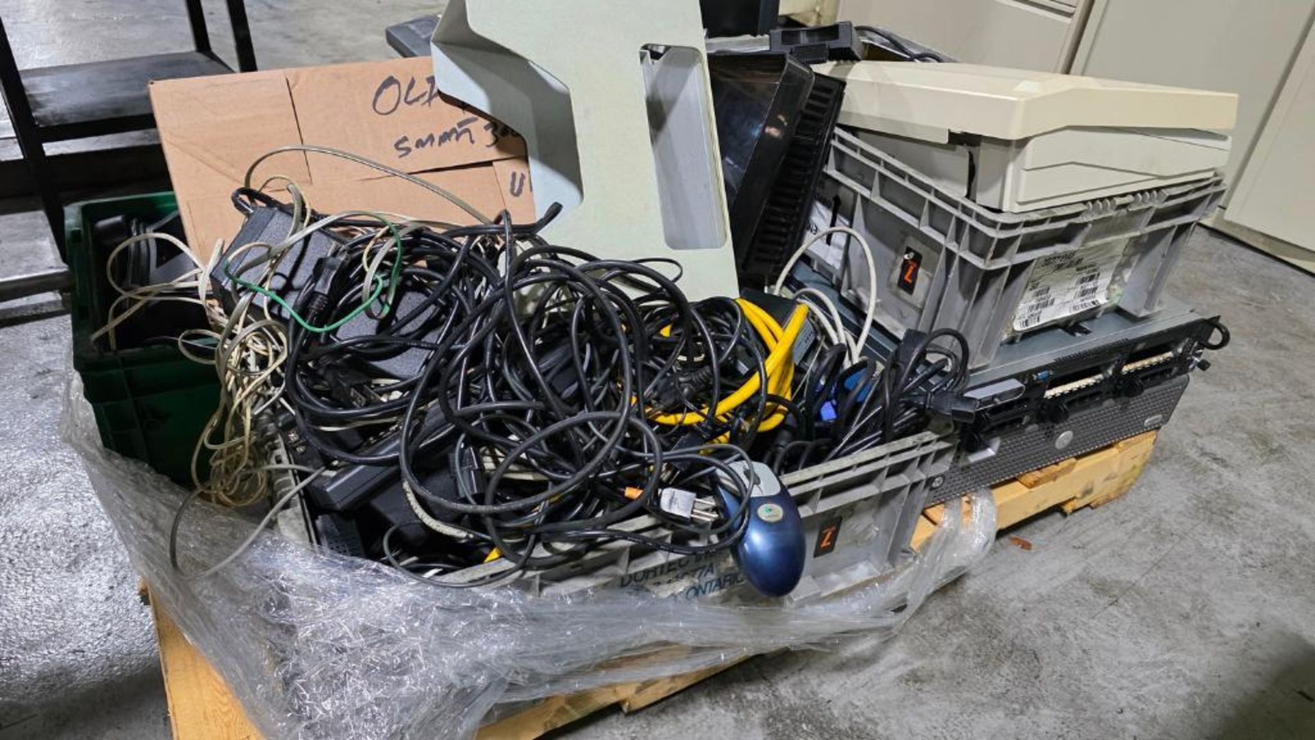 LOT - ASSTD PC'S, SRVERS, CABLES ETC.
