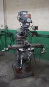 FIRST 3HP MILLING MACHINE C/W MITUTOYO D/R/O, ALIGN AL-235 RAPID TRAVERSE TABLE, S/N 76069224 (575V)