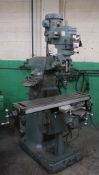 BRIDGEPORT SERIES XA900-02-69-81900-735 MILLING MACHINE C/W MITUTOYO D/R/O, RAPID TRAVERSE TABLE, S/