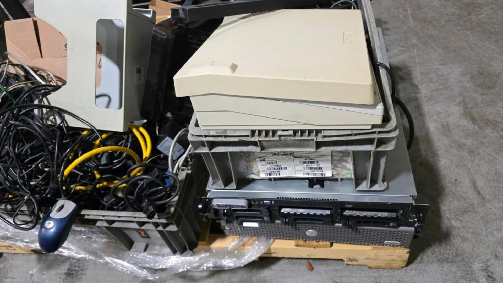 LOT - ASSTD PC'S, SRVERS, CABLES ETC.