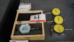 LOT - ASSTD MITUTOYO, STM FOWLER DIAL INDICATOR HEIGHT GAUGE, CONTACT POINT STES ETC.