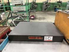 BROWNE & SHARP BLACK GRANITE SURFACE BLOCK 18"X2'X3.5"