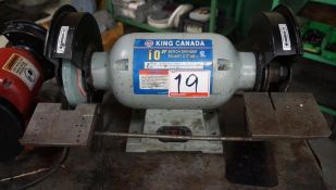 KING CANADA 10" BENCH GRINDER KC-1090