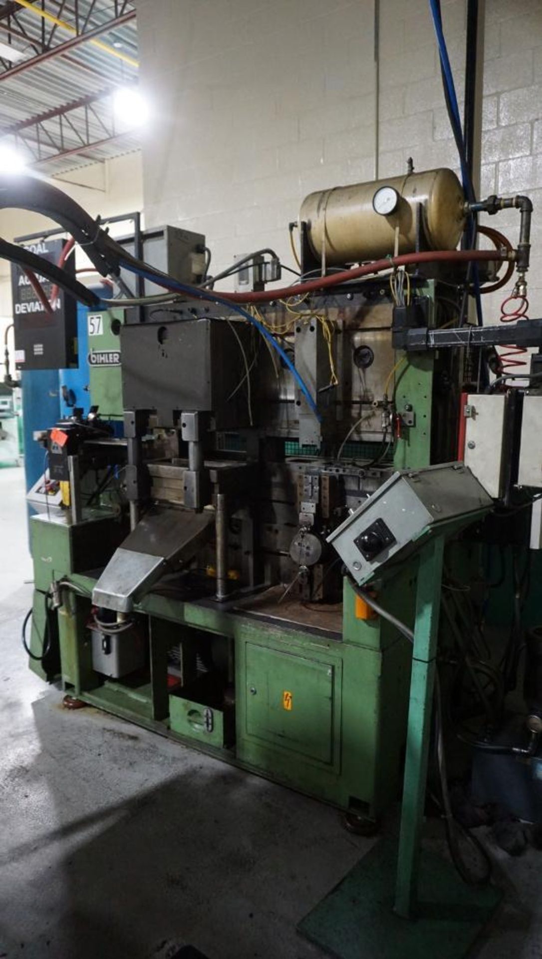 Multiforming LOT - BIHLER MULTI FORMING MACHINE C/W VIBRATORY BOWL FEEDER, UNCOILER ...