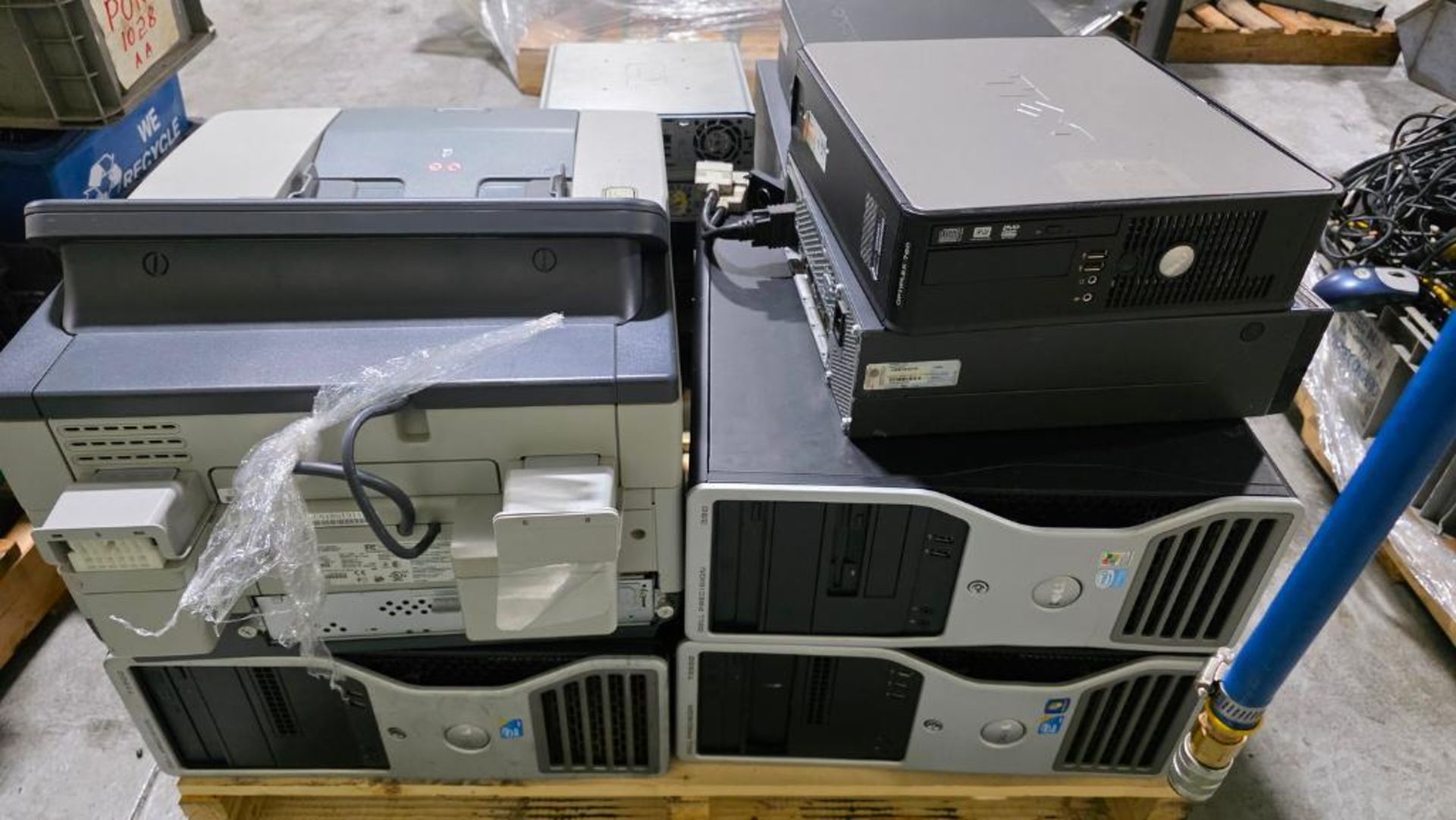 LOT - ASSTD PC'S, SRVERS, CABLES ETC.