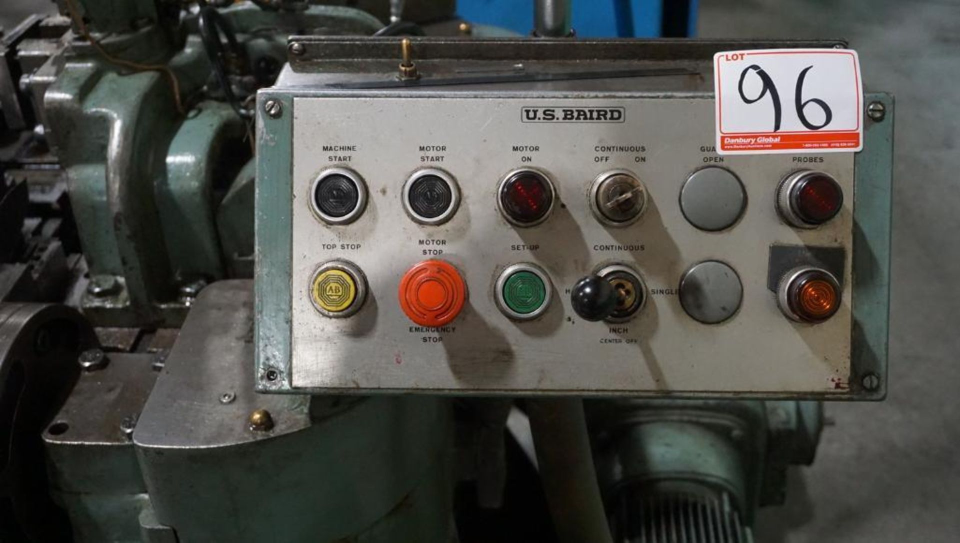 US BAIRD FOUR SLIDE MACHINE (#13) (RIGGING FEE $270)