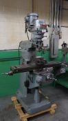 BRIDGE PORT SERIES 1 (2HP) MILLING MACHINE W/ RAPID TAVERSE 69-81901-522 XA901-00, S/N J206979 (575