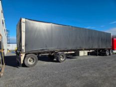 2013 REITNOUER MAXMISER 48' X 102" TANDEM AXLE FLATBED ROLL-TITE TRAILER W/ HARDWARE STORAGE