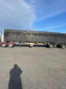 2007 REITNOUER MAXMISER 48' X 102" TANDEM AXLE FLATBED ROLL-TITE TRAILER W/ HARDWARE STORAGE