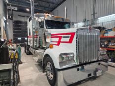 2023 KENWORTH MODEL W900L 6X4 SLEEPER TRUCK | 84" RAISED ROOF STUDIO | CUMMINS X15 565 14.9L DIESEL