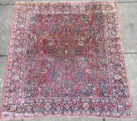 Antiker Sarough amerikanischer Re-Import um 1920