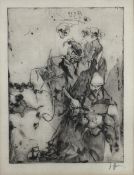 Janssen, Horst: Ohne Titel: Acht (von 11, zw. 1957-1991)