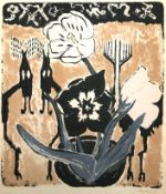 Heckel, Erich: Stillleben mit Tulpen, 1953