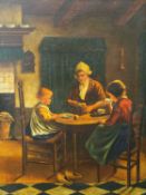 After David Adolf Constant ARTZ (1837-1890) Midday Meal